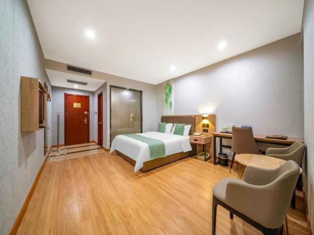Greentree Inn Jining Yanzhou Jiuzhou Fangyuan Business Hotel Kültér fotó
