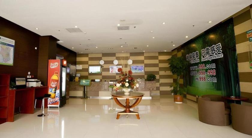 Greentree Inn Jining Yanzhou Jiuzhou Fangyuan Business Hotel Kültér fotó