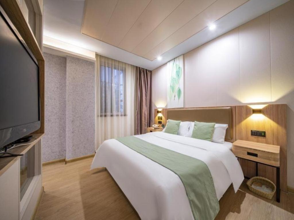 Greentree Inn Jining Yanzhou Jiuzhou Fangyuan Business Hotel Kültér fotó