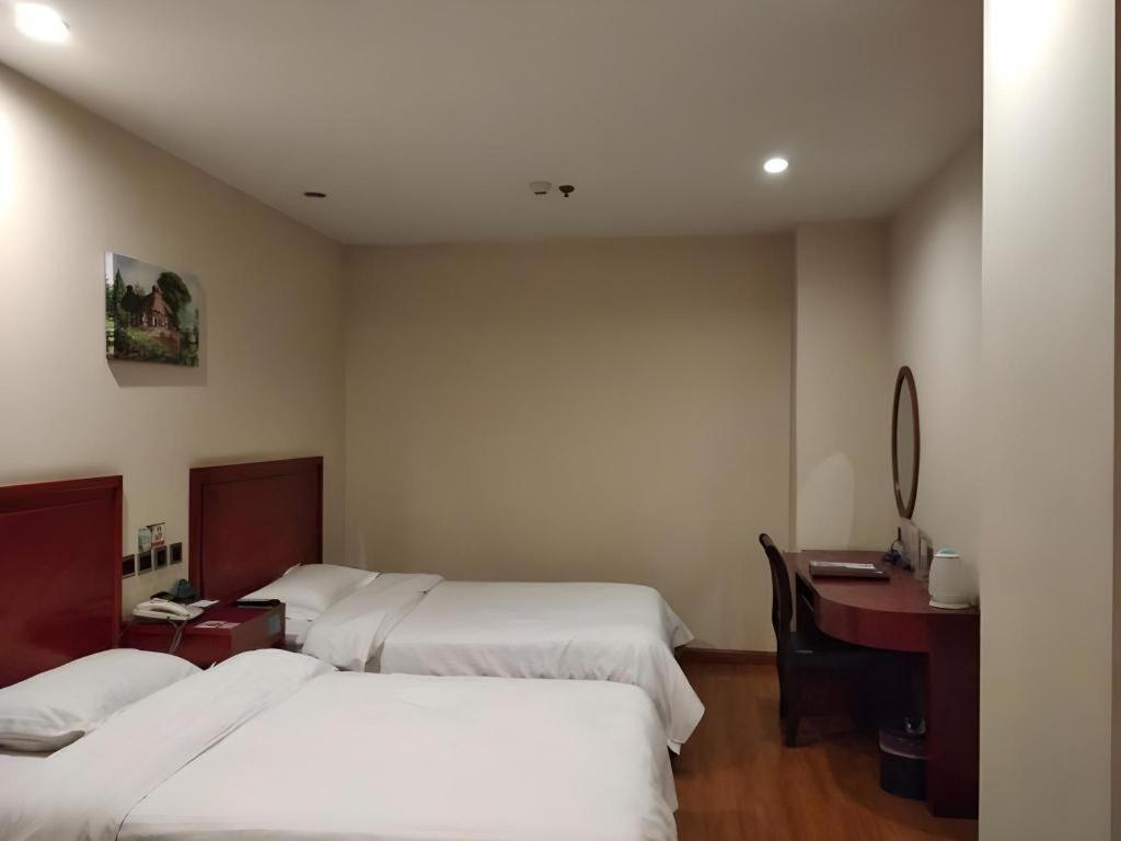 Greentree Inn Jining Yanzhou Jiuzhou Fangyuan Business Hotel Kültér fotó