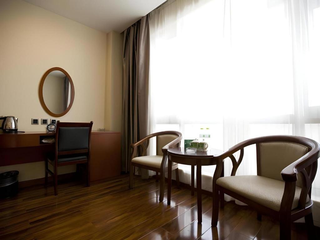 Greentree Inn Jining Yanzhou Jiuzhou Fangyuan Business Hotel Kültér fotó