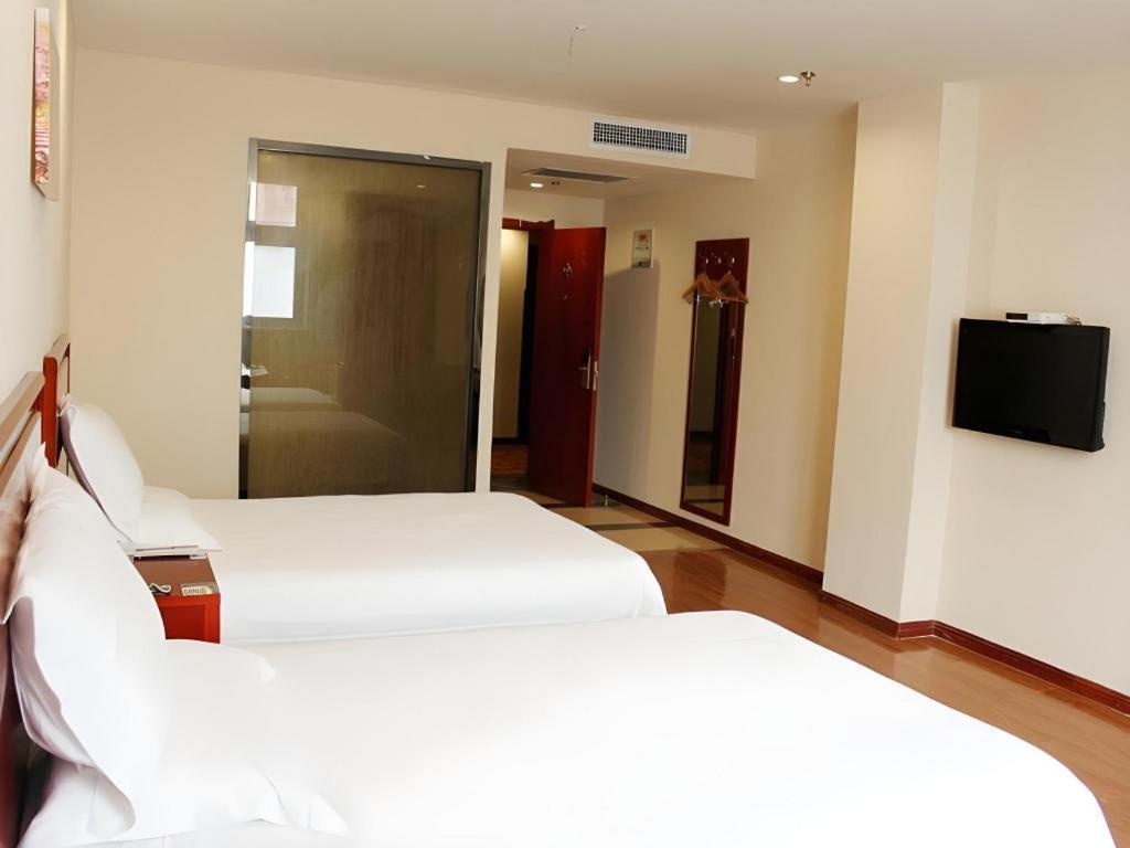 Greentree Inn Jining Yanzhou Jiuzhou Fangyuan Business Hotel Kültér fotó