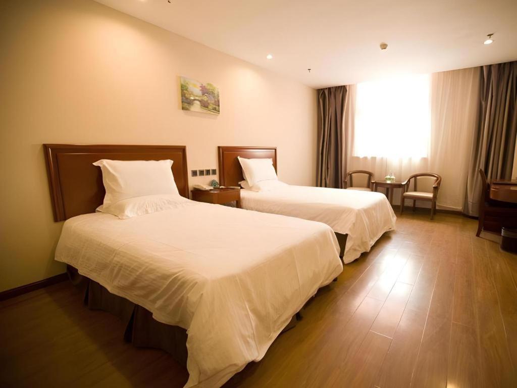 Greentree Inn Jining Yanzhou Jiuzhou Fangyuan Business Hotel Kültér fotó