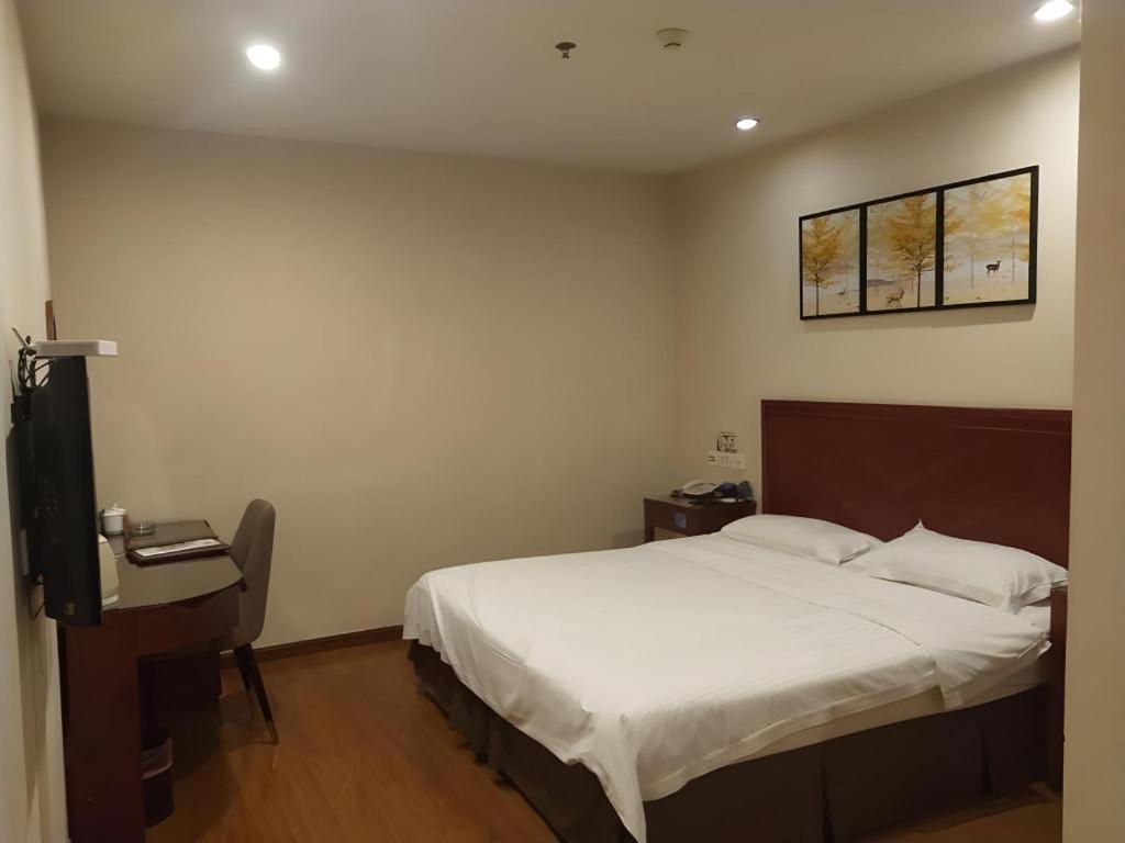 Greentree Inn Jining Yanzhou Jiuzhou Fangyuan Business Hotel Kültér fotó
