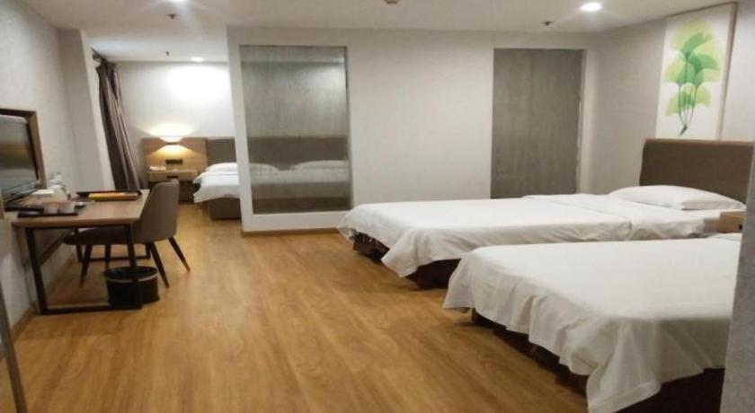 Greentree Inn Jining Yanzhou Jiuzhou Fangyuan Business Hotel Kültér fotó