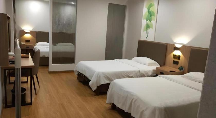 Greentree Inn Jining Yanzhou Jiuzhou Fangyuan Business Hotel Kültér fotó