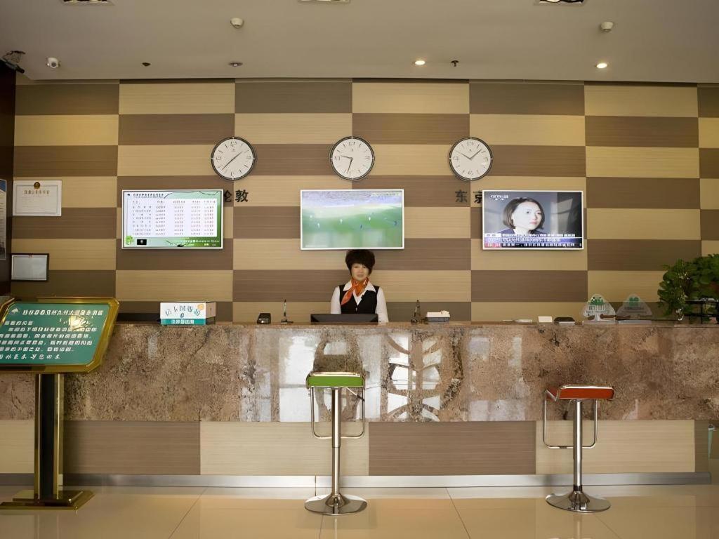 Greentree Inn Jining Yanzhou Jiuzhou Fangyuan Business Hotel Kültér fotó