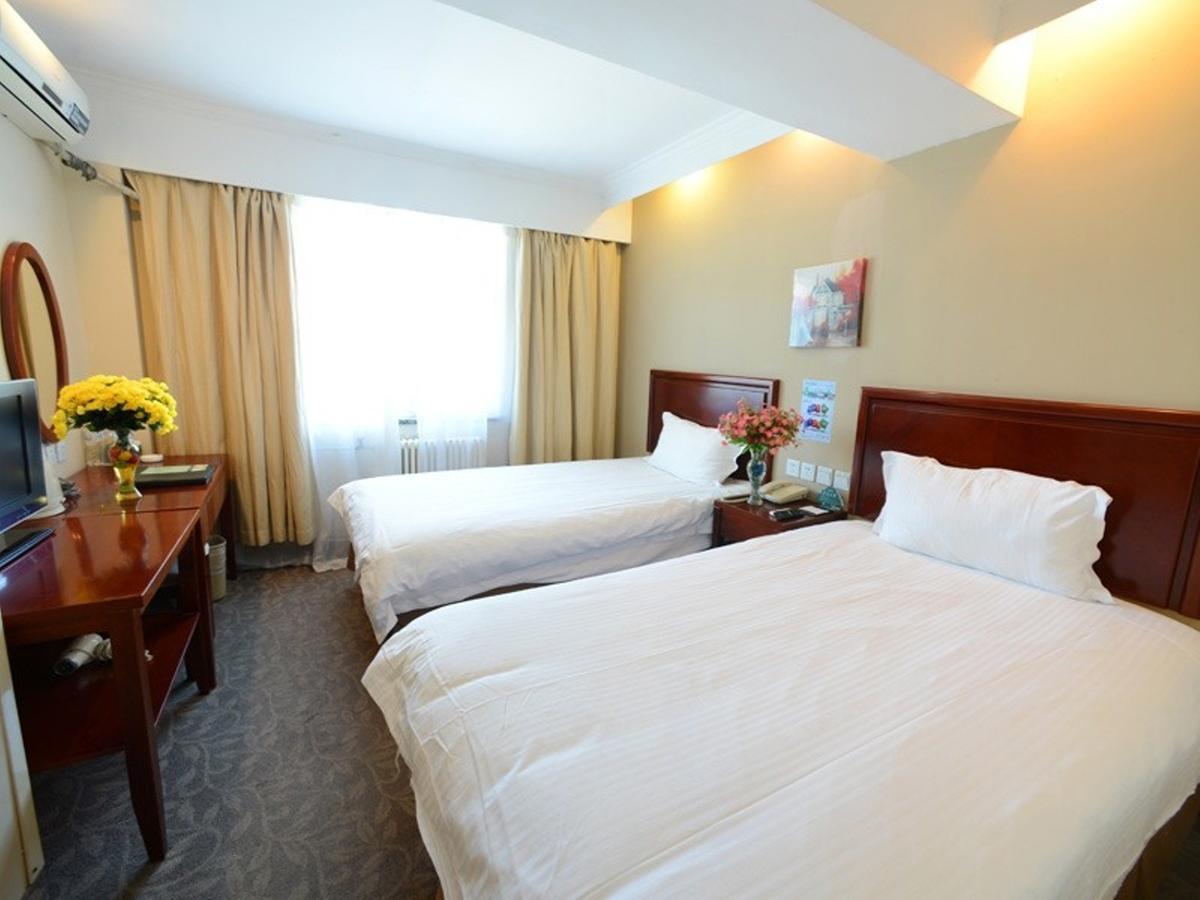 Greentree Inn Jining Yanzhou Jiuzhou Fangyuan Business Hotel Kültér fotó